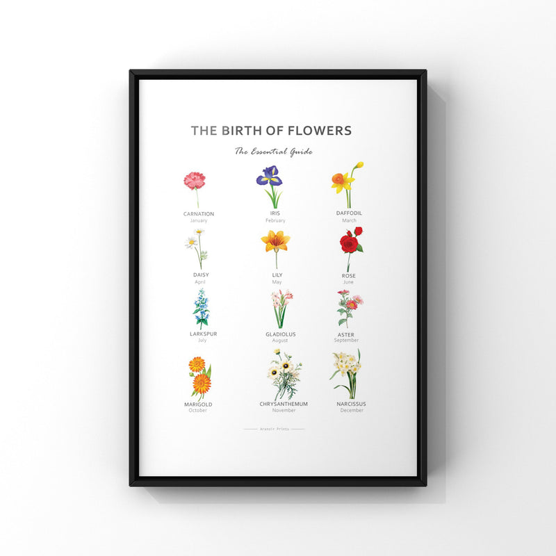 THE BIRTH OF FLOWERS